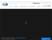 Tablet Screenshot of khaled.com.ve